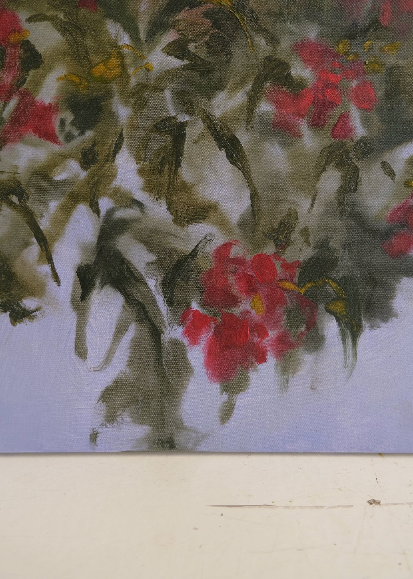 summer and her flowering gums