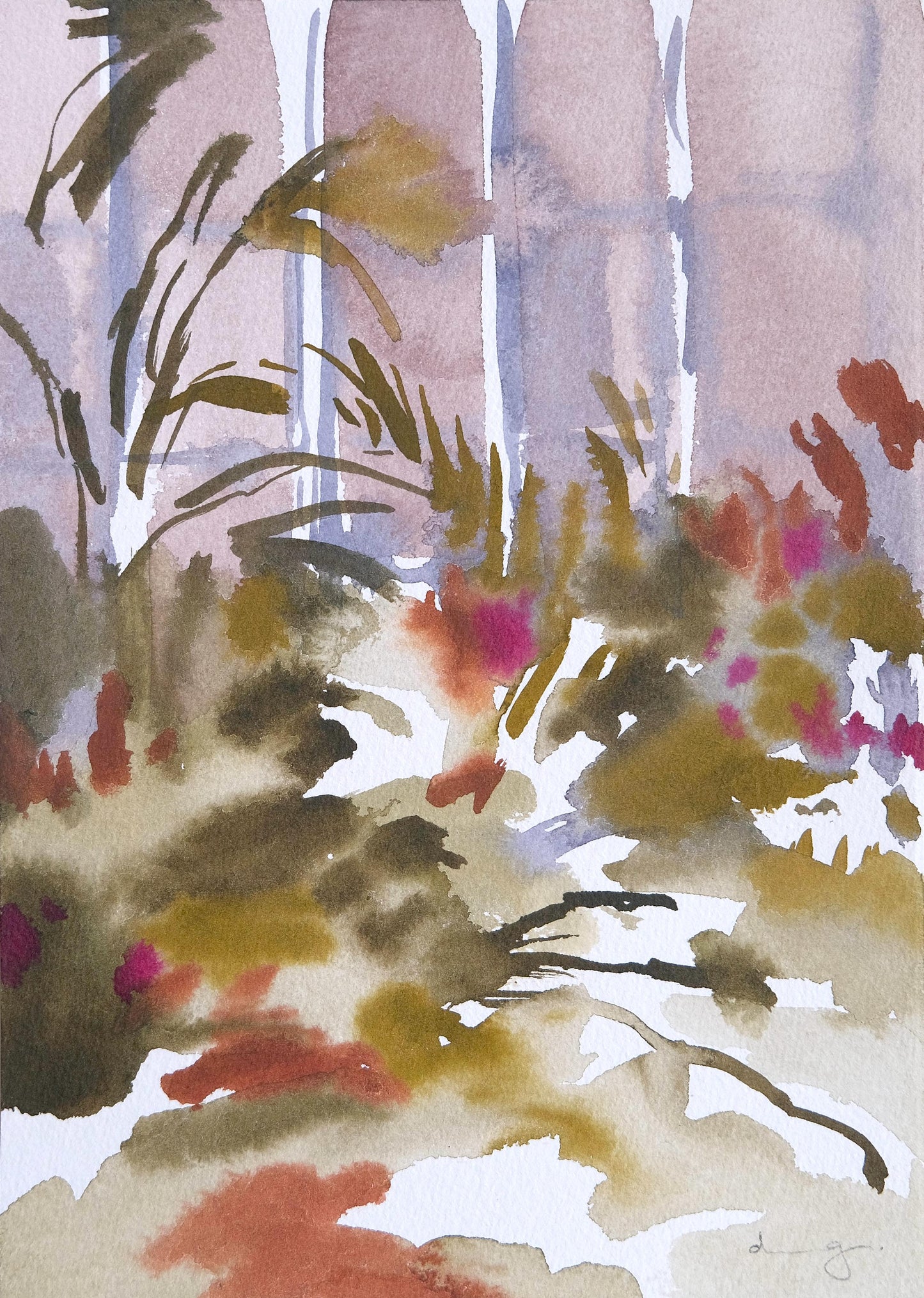 sacred things come to life in stillness (i)