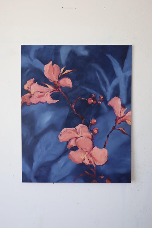 cannas and moonlight